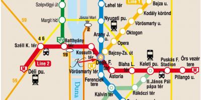 Estação Keleti mapa de budapeste
