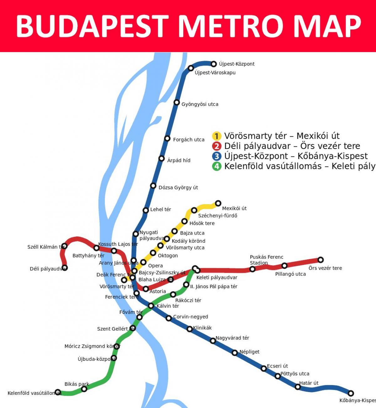 mapa de budapeste keleti