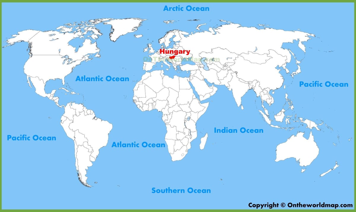 mapa da hungria em budapeste