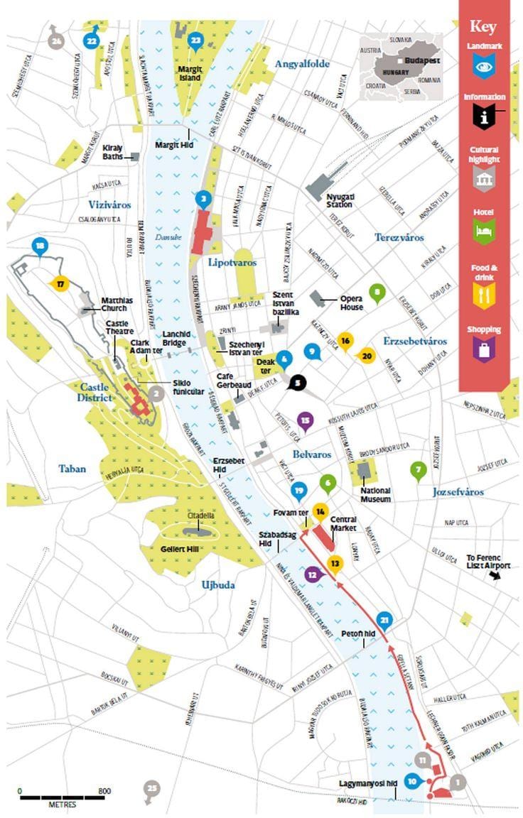 mapa de ruína, pubs budapeste