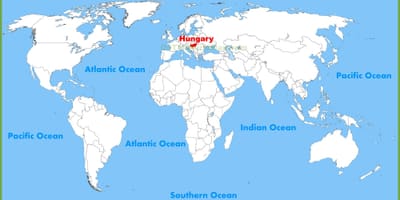 Mapa da hungria em budapeste