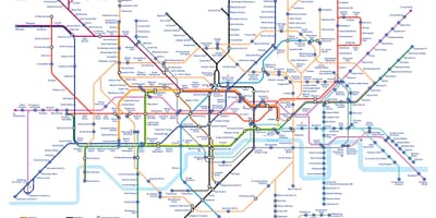 Mapa do metrô de budapeste